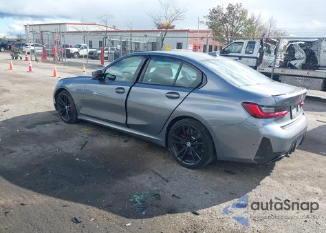 2023 BMW 3 Series M340I xDrive из США, поврежденный, VIN 3MW49FF05P8D07792